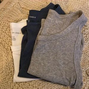 3 American eagle tanks